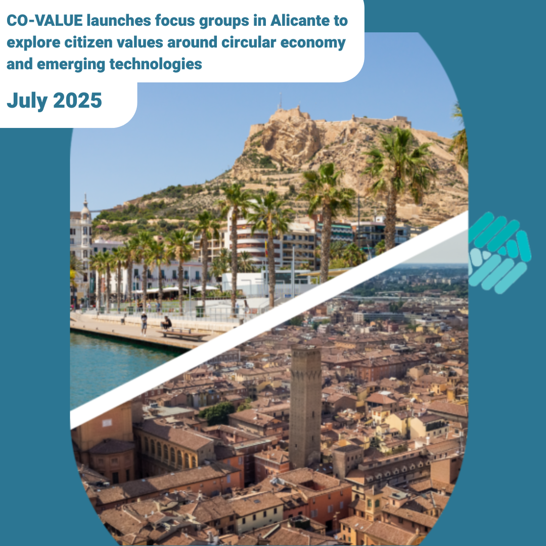 CO-VALUE launches focus groups in Alicante to explore citizen values around circular economy and emerging technologies