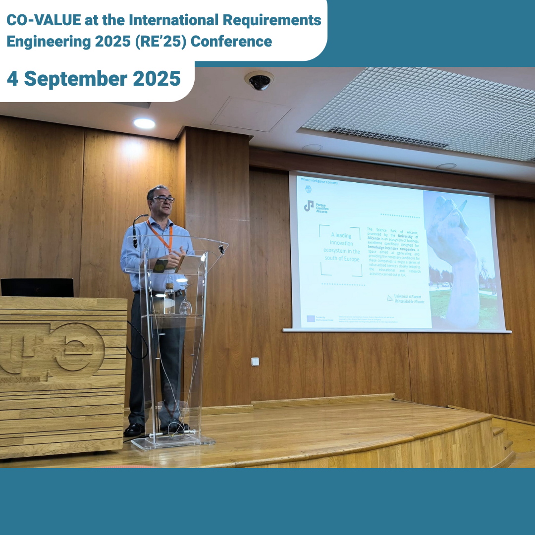 CO-VALUE at the International Requirements Engineering 2025 (RE’25) Conference